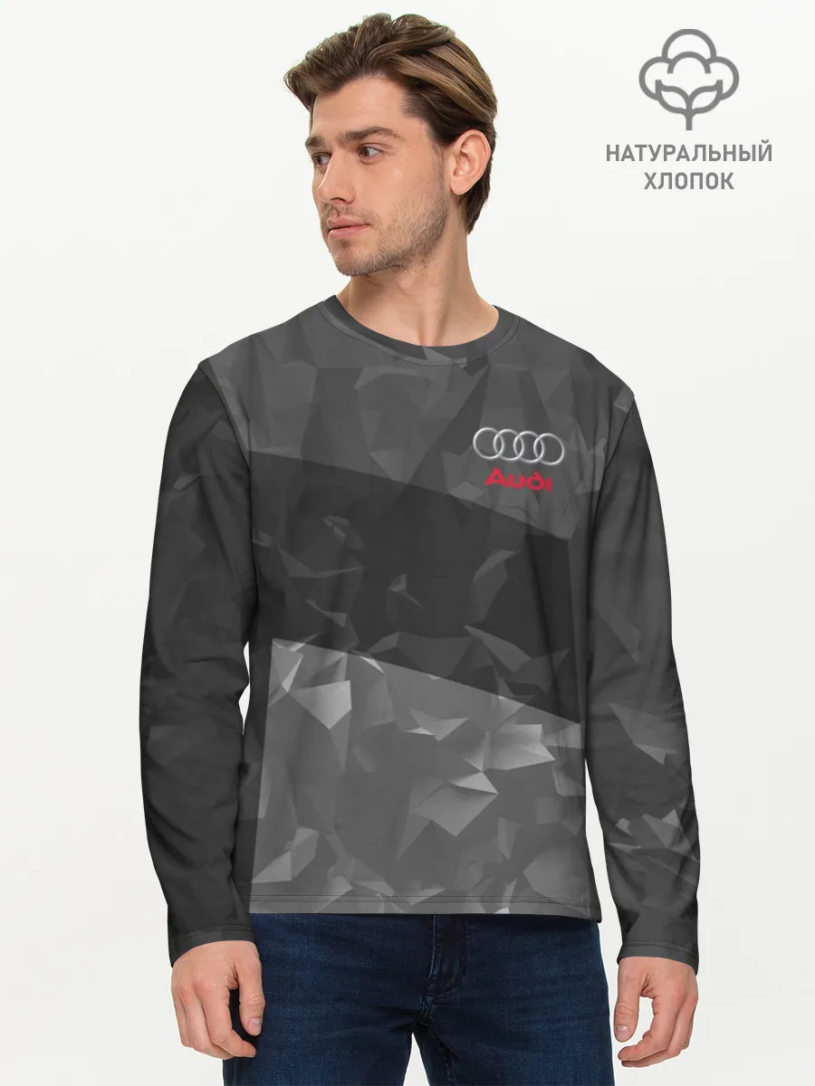 Мужской лонгслив базовый / AUDI SPORT
