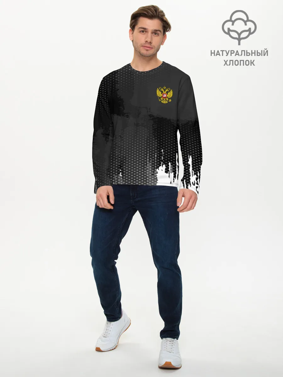 Мужской лонгслив базовый / RUSSIA SPORT