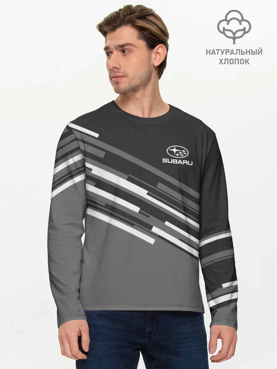 Мужской лонгслив базовый / SUBARU SPORT