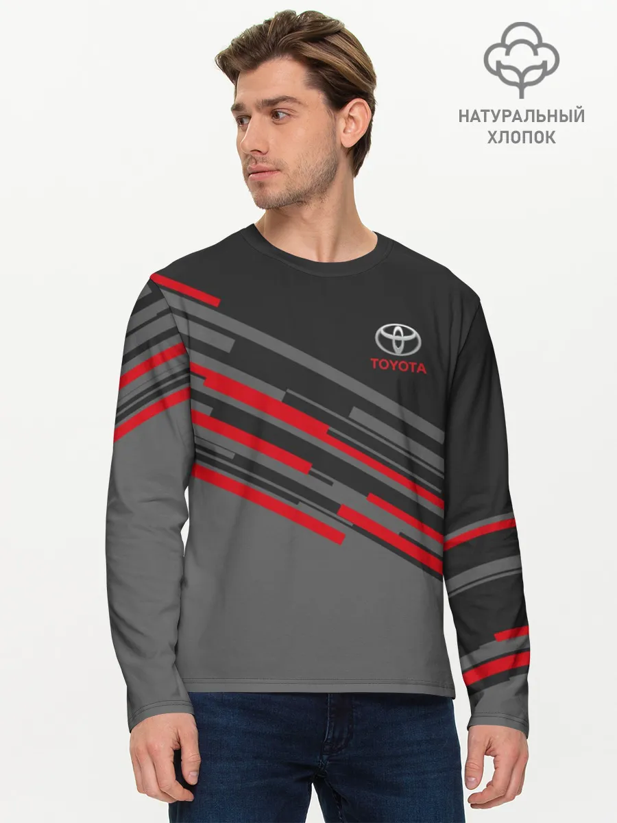 Мужской лонгслив базовый / TOYOTA | ТОЙОТА