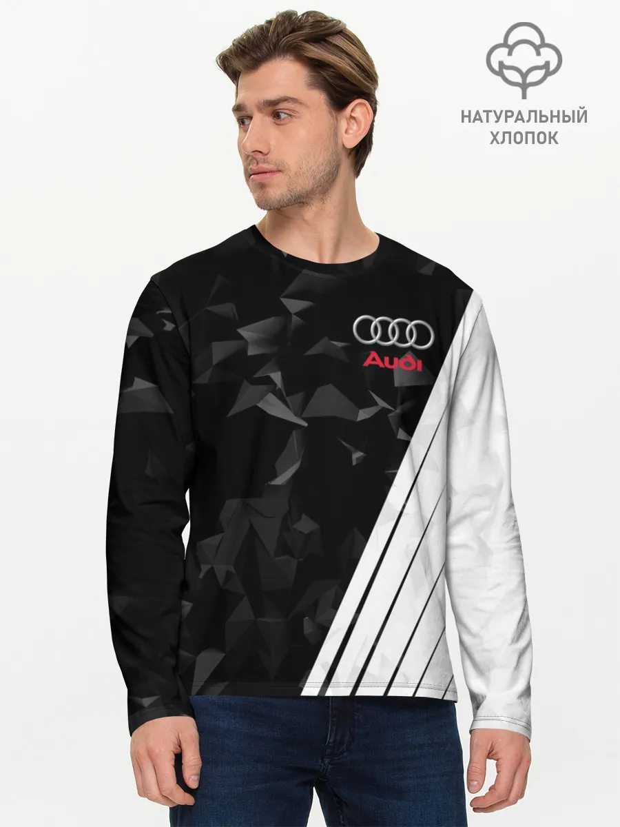 Мужской лонгслив базовый / AUDI SPORT