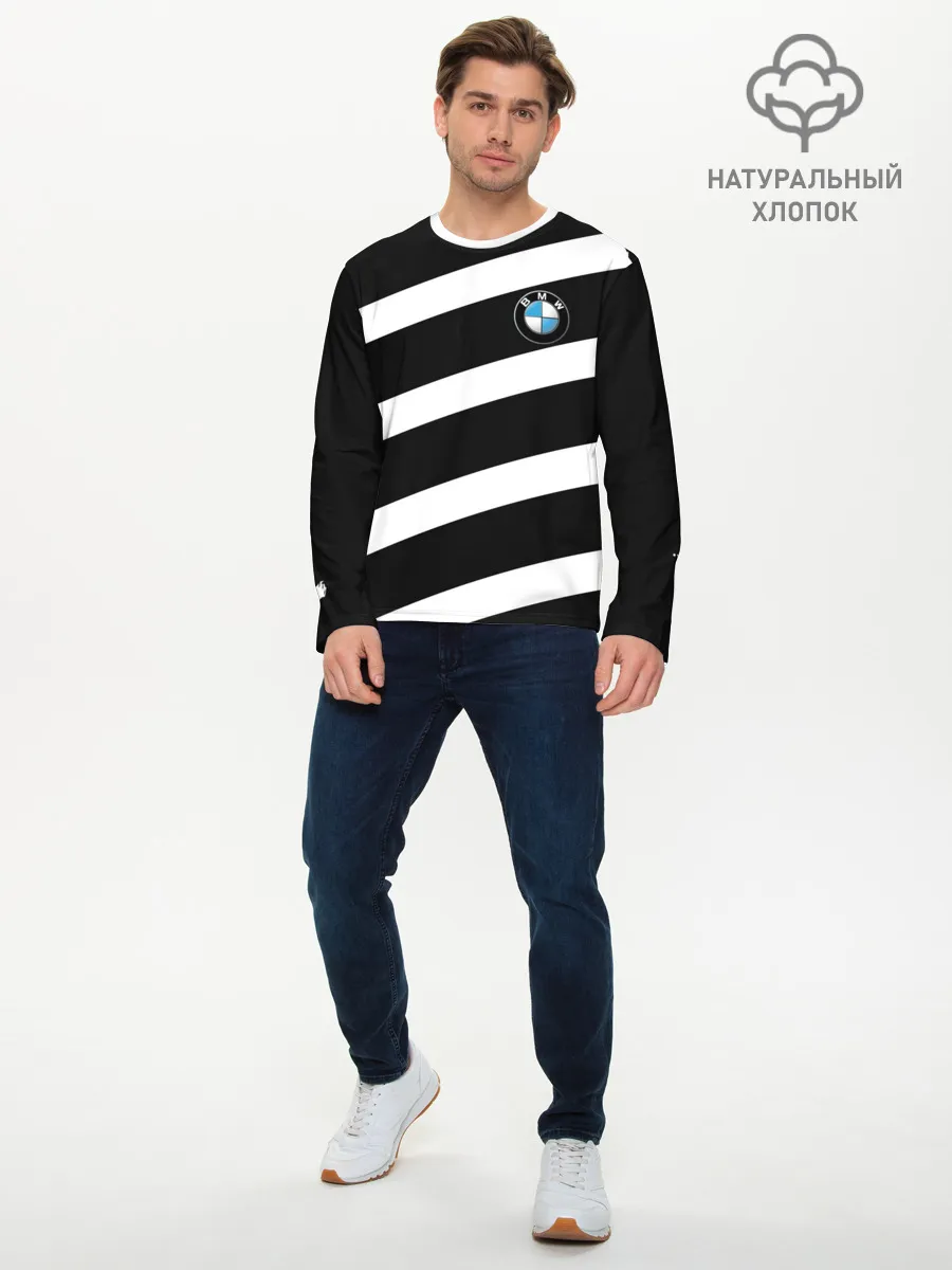 Мужской лонгслив базовый / BMW SPORT