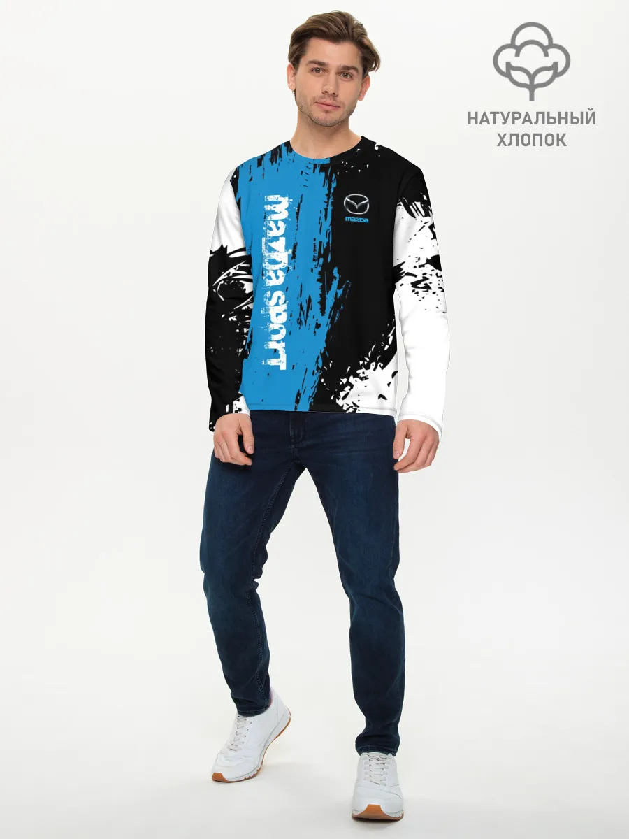 Мужской лонгслив базовый / MAZDA SPORT