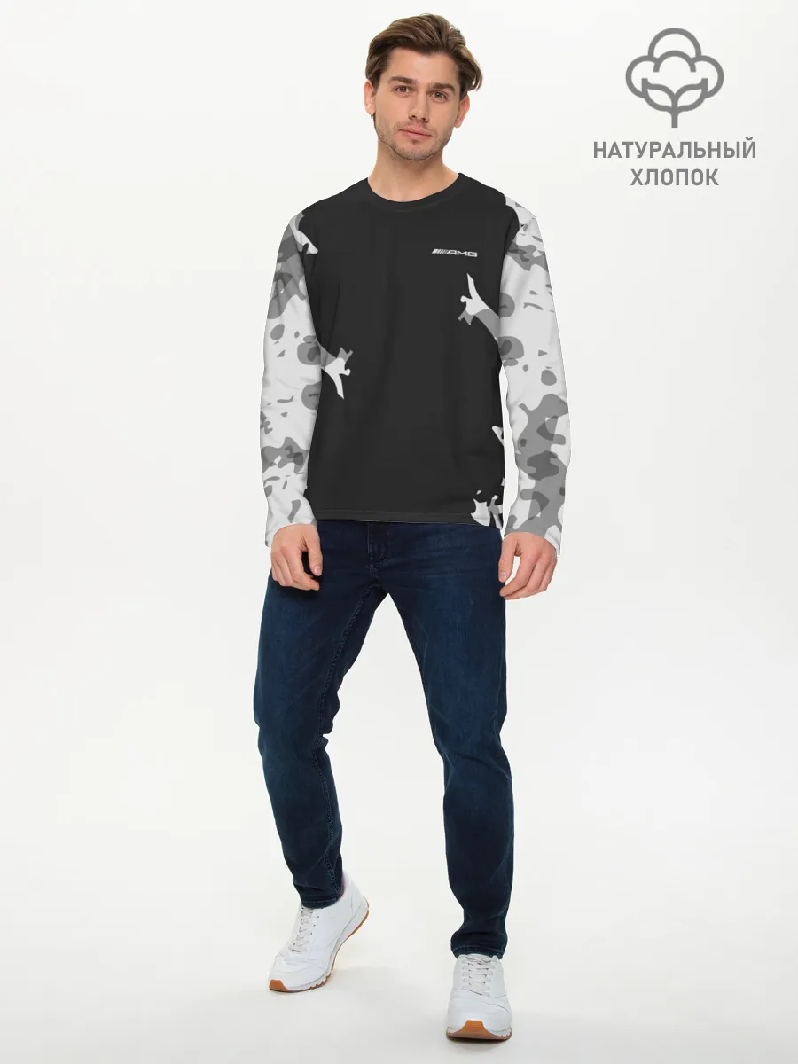 Мужской лонгслив базовый / AMG SPORT