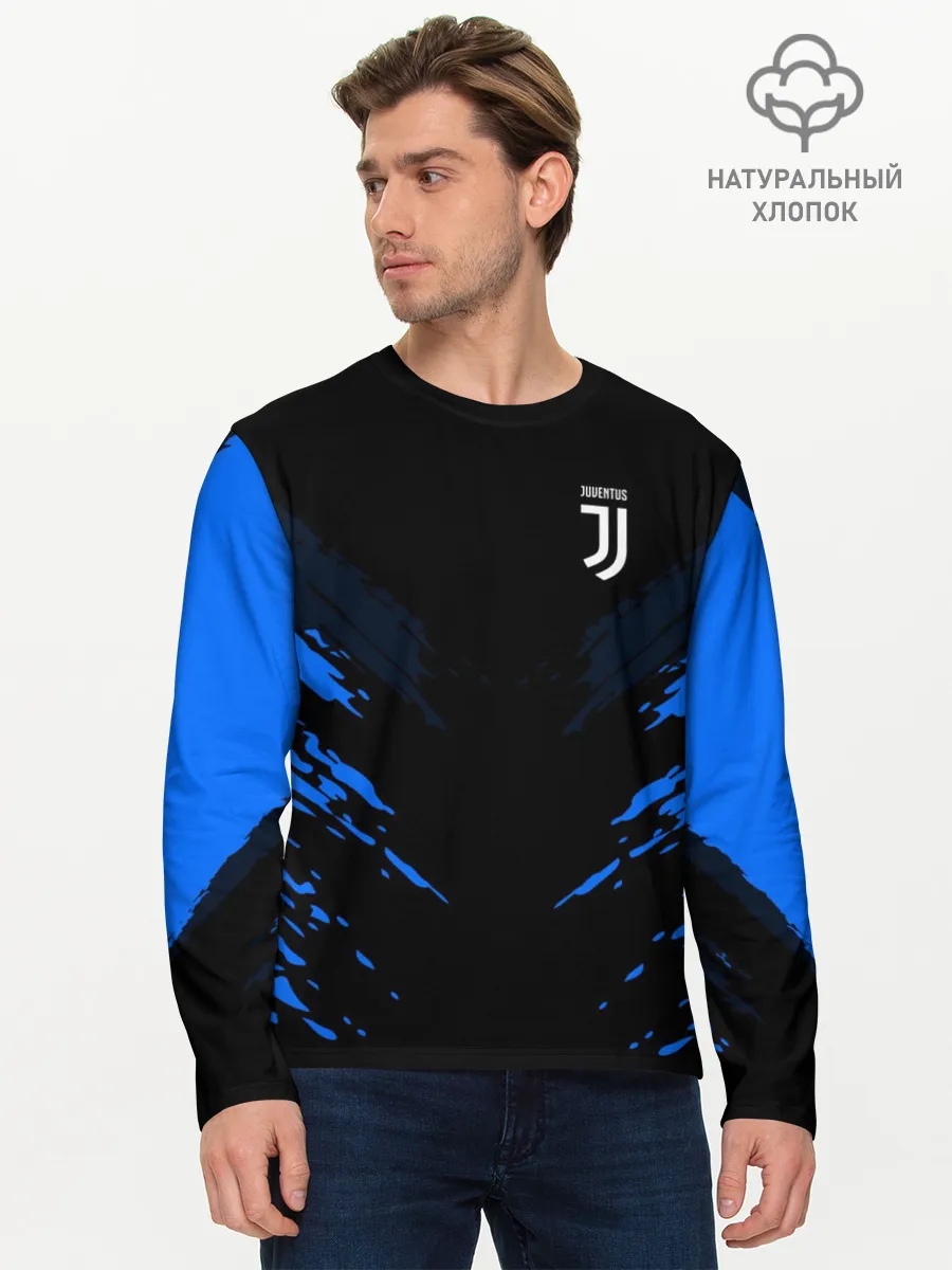 Мужской лонгслив базовый / JUVENTUS 2018 SPORT