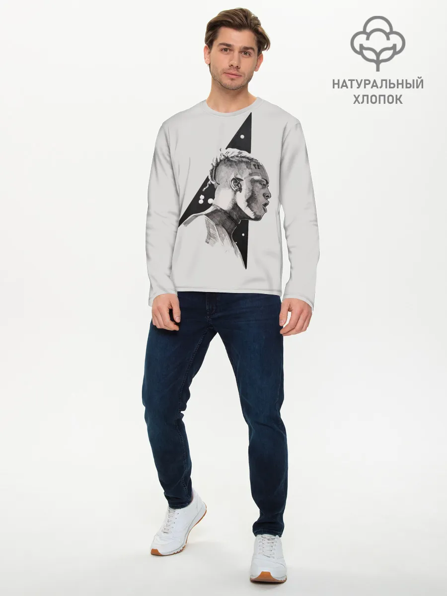 Мужской лонгслив базовый / XXXtentacion