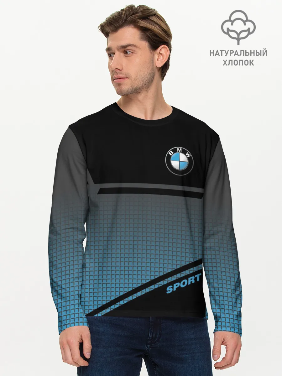 Мужской лонгслив базовый / BMW SPORT