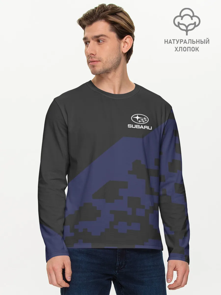 Мужской лонгслив базовый / SUBARU SPORT