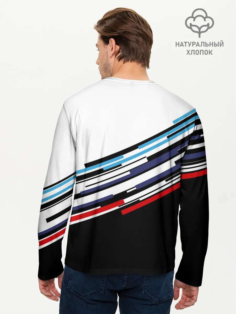 Мужской лонгслив базовый / BMW BRAND COLOR | БМВ