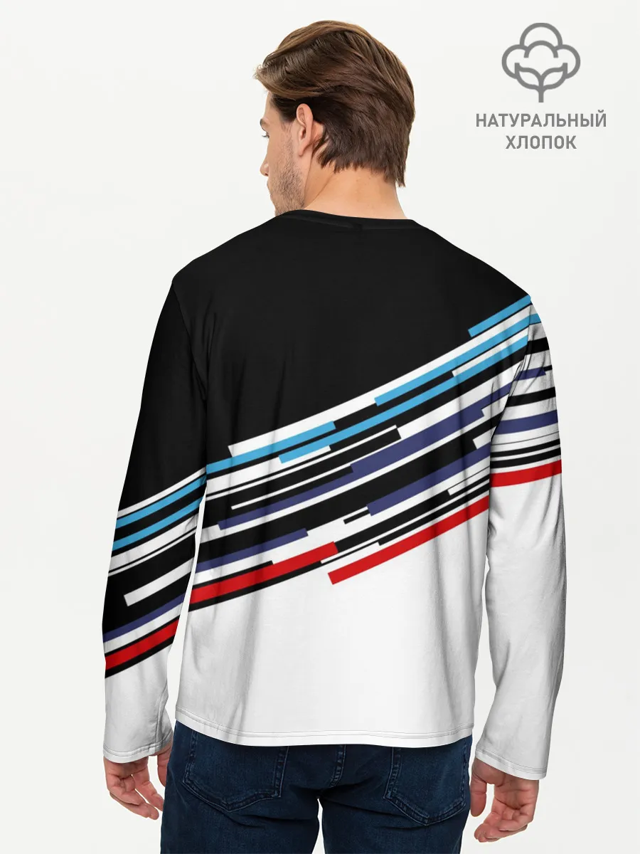Мужской лонгслив базовый / BMW BRAND COLOR | БМВ