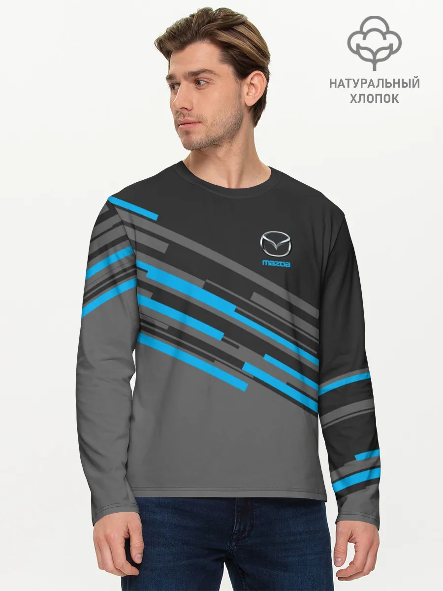 Мужской лонгслив базовый / MAZDA SPORT