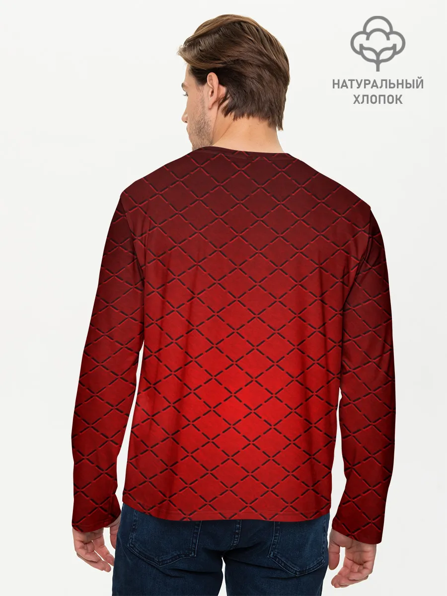 Мужской лонгслив базовый / Mercedes MOTORs