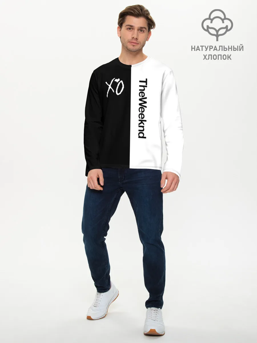 Мужской лонгслив базовый / The Weeknd