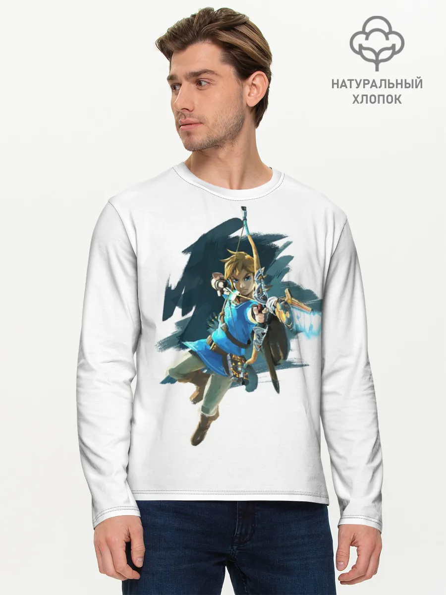 Мужской лонгслив базовый / The Legend of Zelda