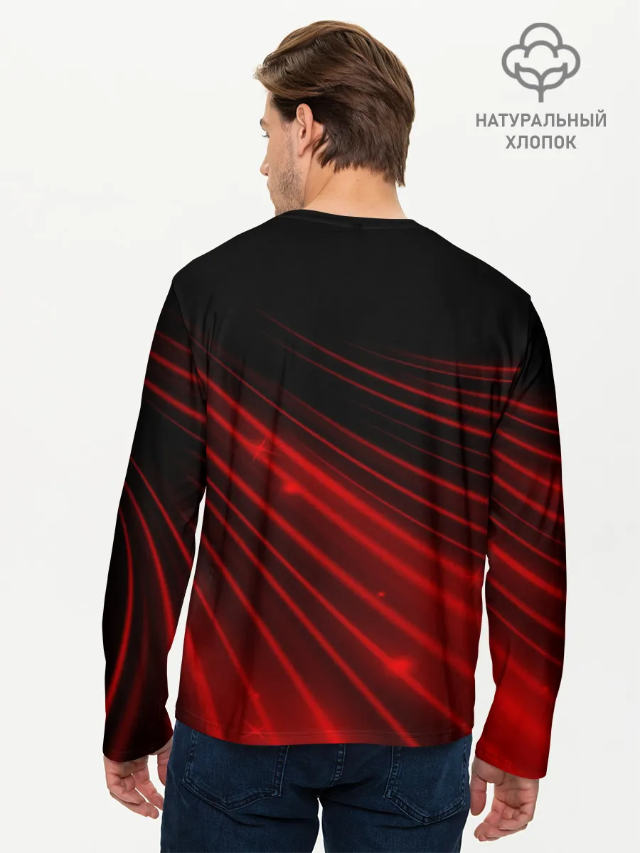 Мужской лонгслив базовый / Russia Sport 2018 uniform