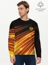 Мужской лонгслив базовый / Russia Sport 2018 uniform