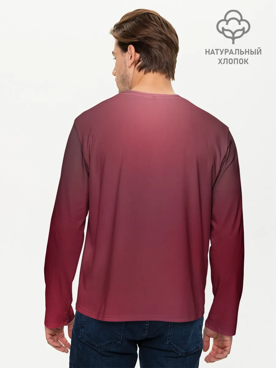 Мужской лонгслив базовый / Red Touhou