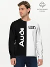 Мужской лонгслив базовый / Audi