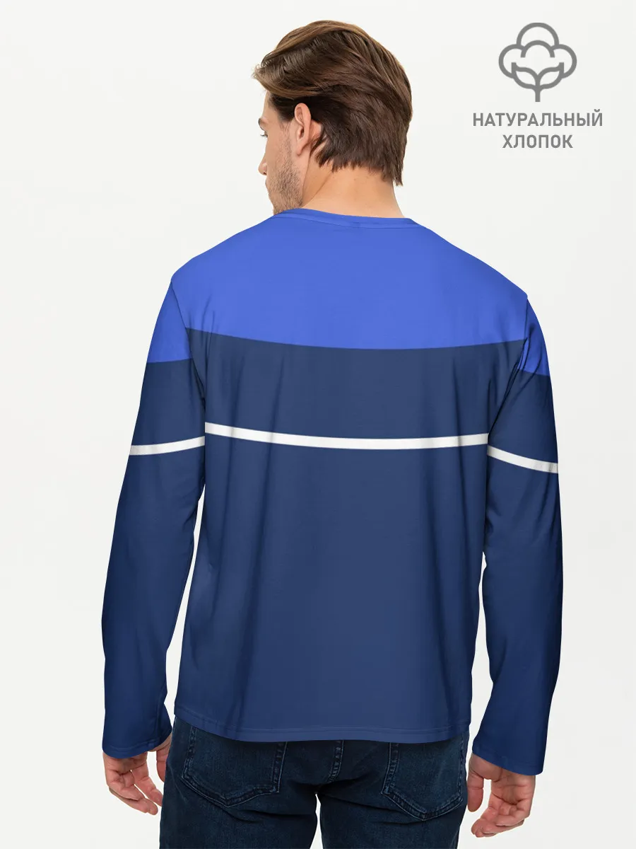 Мужской лонгслив базовый / Герб России