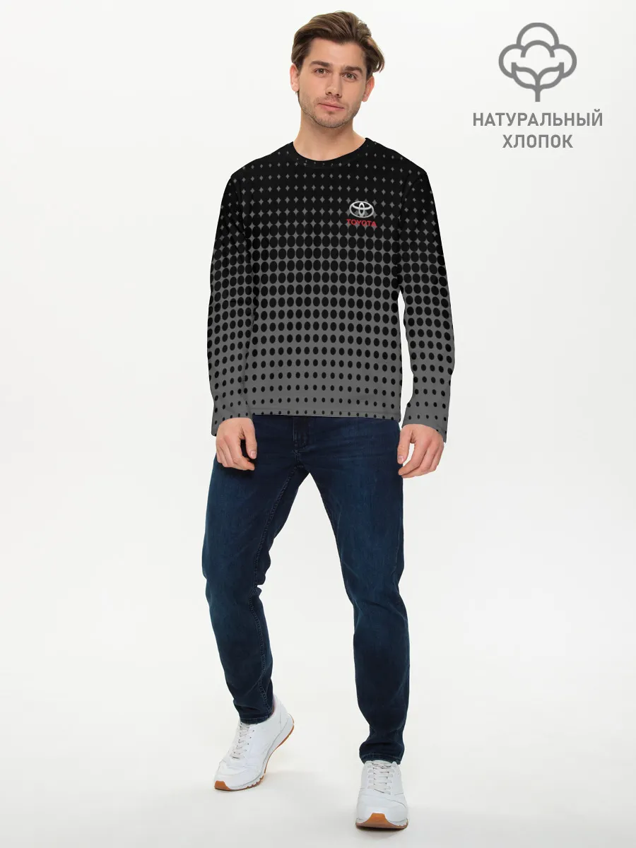 Мужской лонгслив базовый / TOYOTA | ТОЙОТА