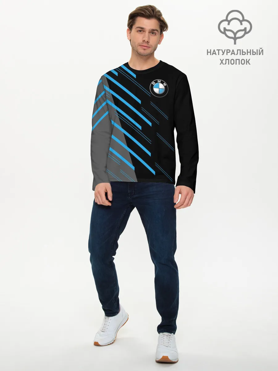 Мужской лонгслив базовый / BMW SPORT