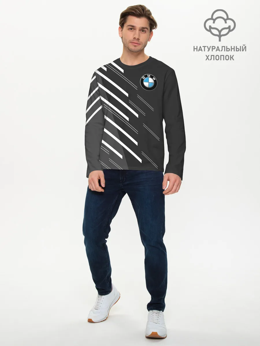 Мужской лонгслив базовый / BMW SPORT