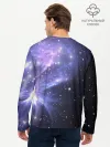Мужской лонгслив базовый / Сияние звёзд