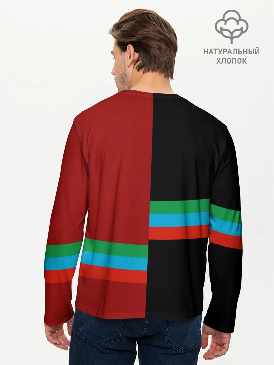 Мужской лонгслив базовый / Dagestan