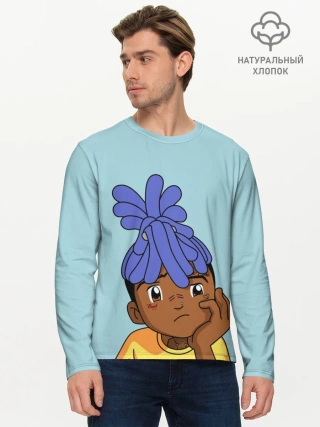 Мужской лонгслив базовый / xxxtentacion