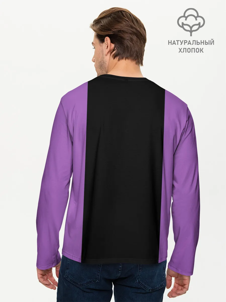 Мужской лонгслив базовый / Чешир