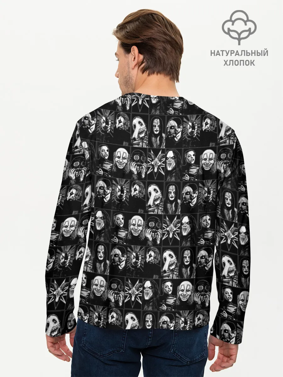 Мужской лонгслив базовый / Slipknot