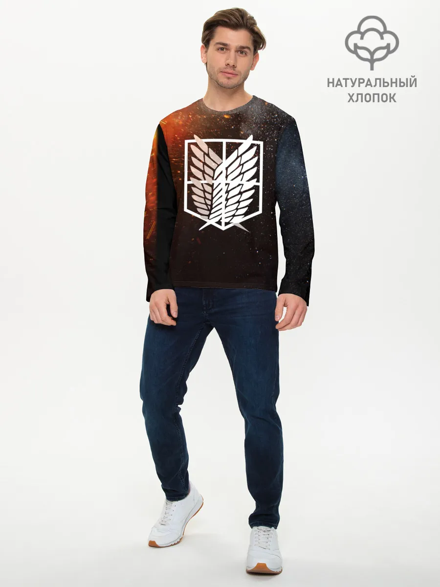 Мужской лонгслив базовый / АТАКА ТИТИНОВ