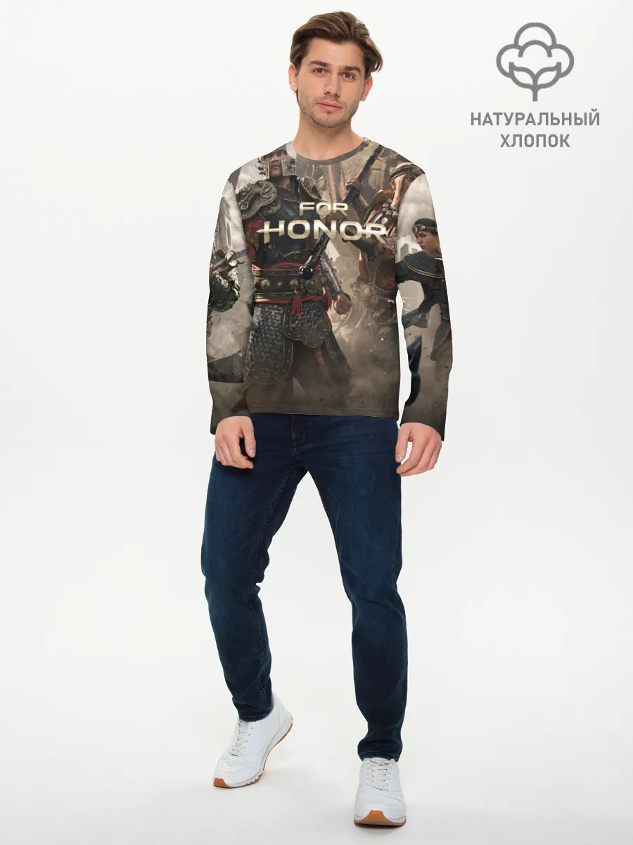 Мужской лонгслив базовый / FOR HONOR