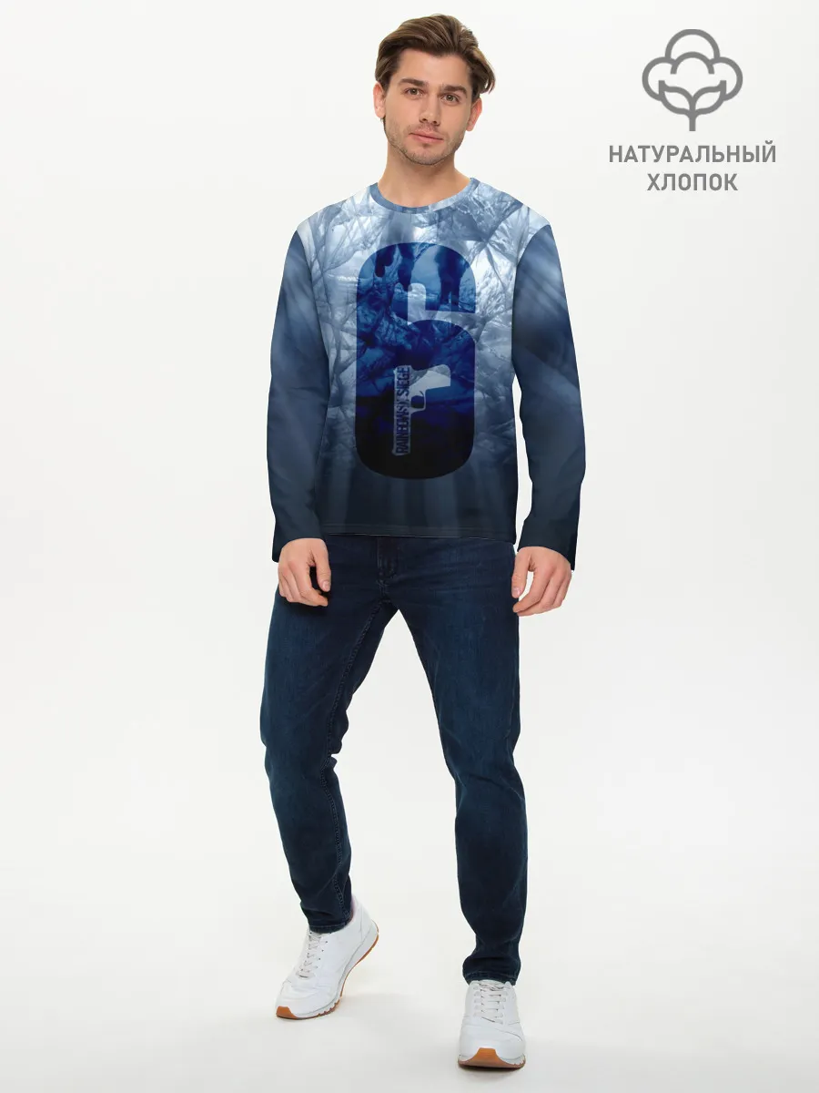 Мужской лонгслив базовый / RAINBOW SIX SIEGE