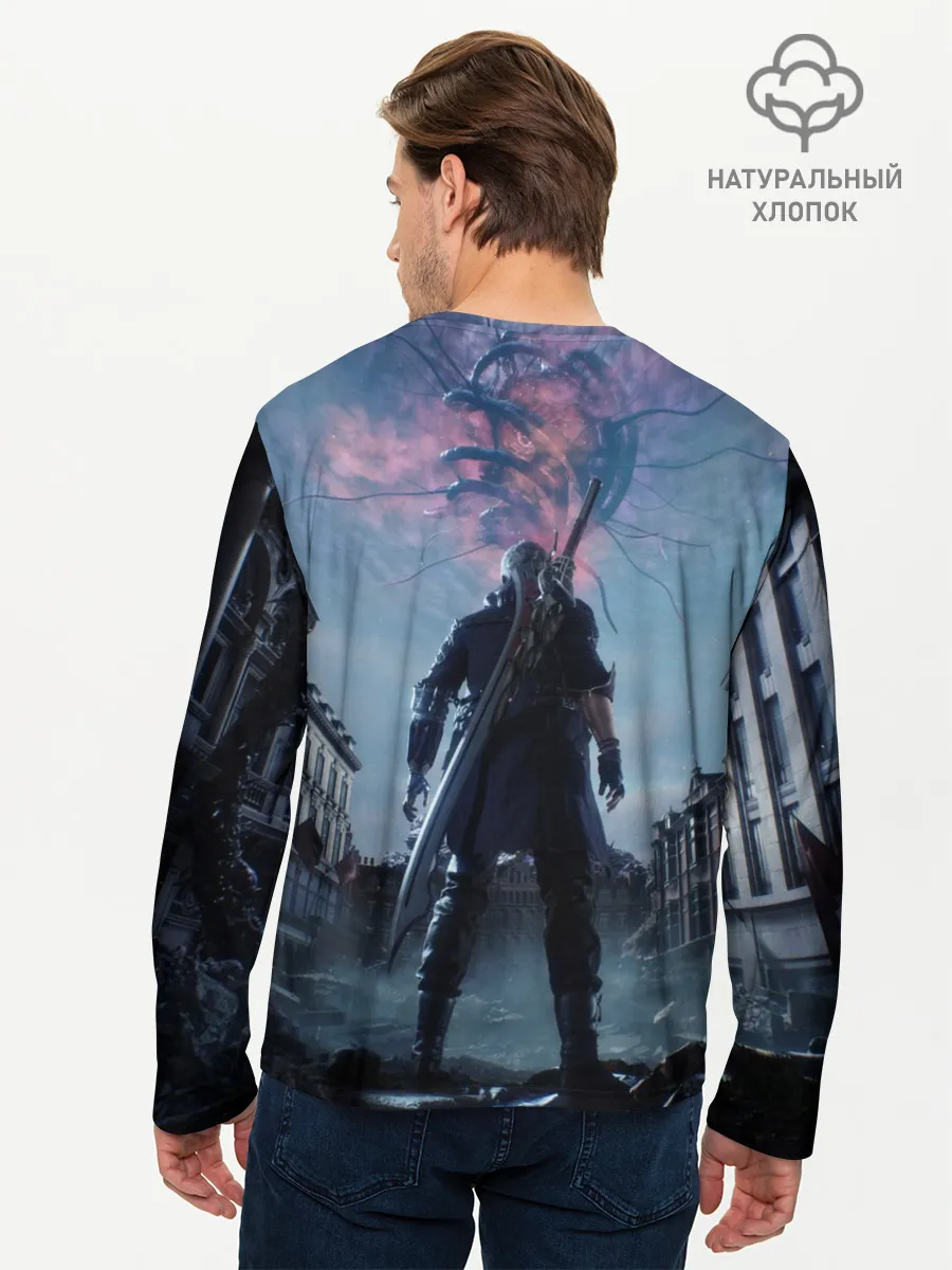 Мужской лонгслив базовый / DEVIL MAY CRY 5