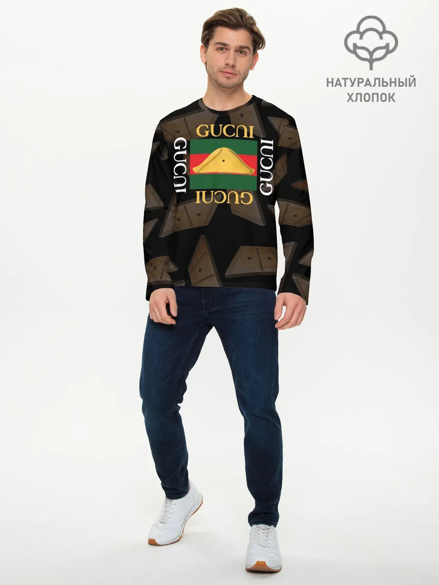 Мужской лонгслив базовый / Gusli Гусли