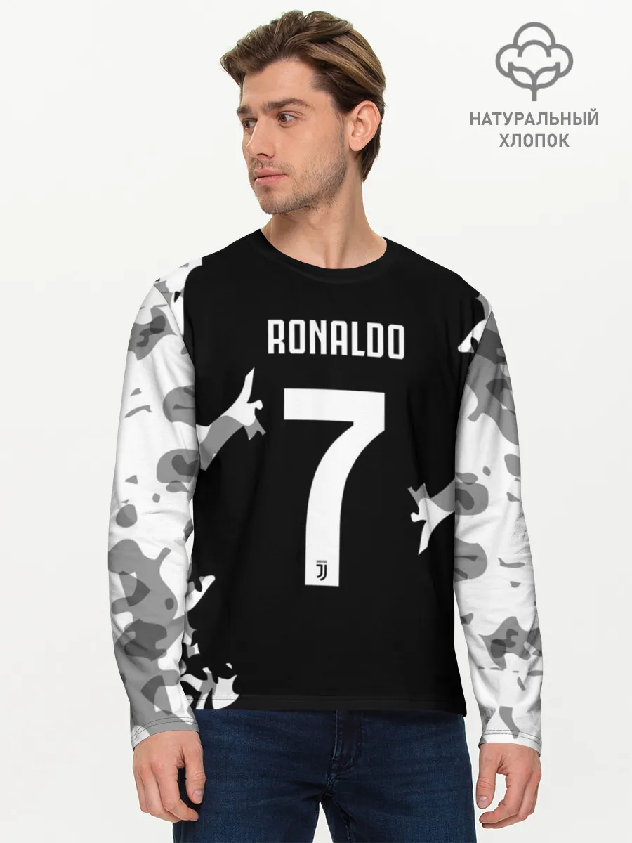 Мужской лонгслив базовый / RONALDO JUVE SPORT