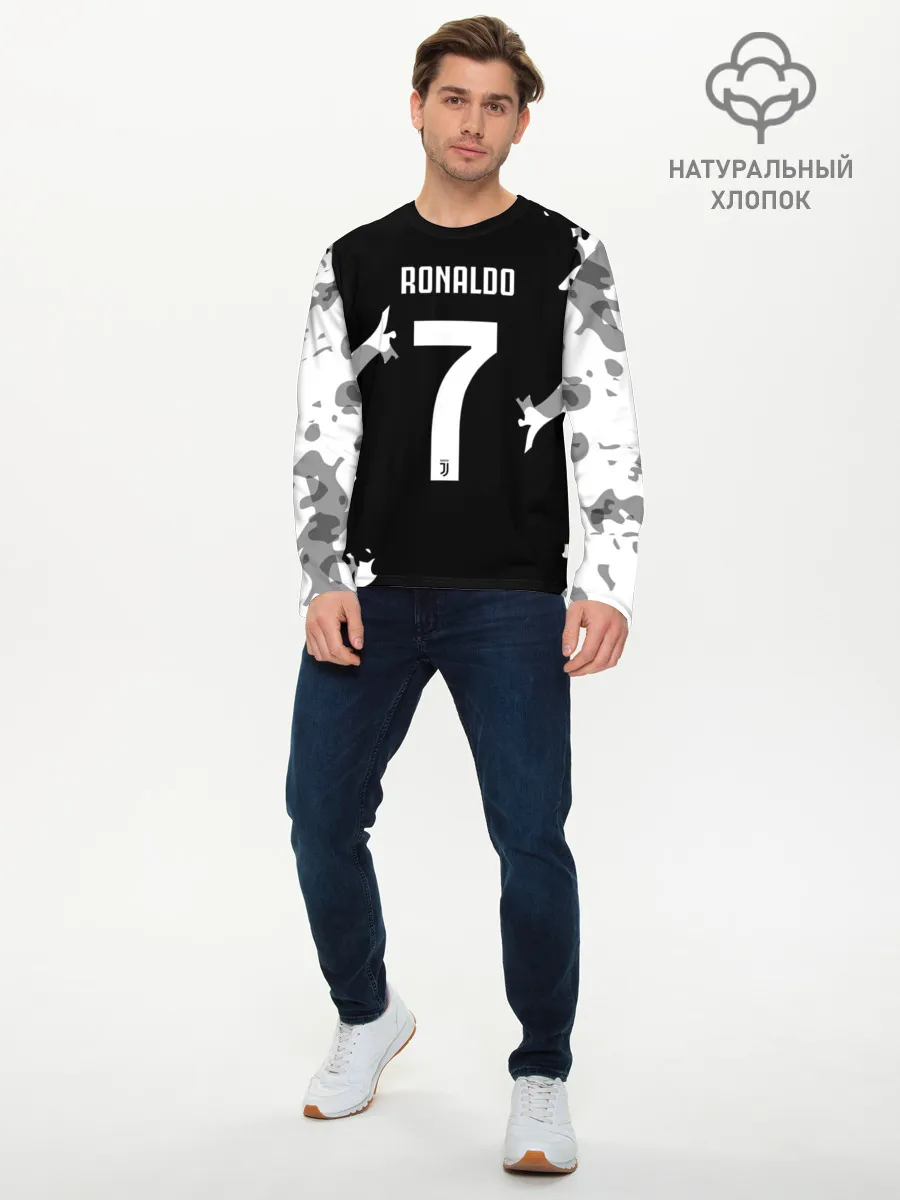 Мужской лонгслив базовый / RONALDO JUVE SPORT