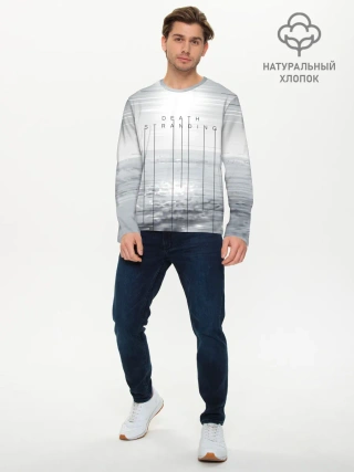 Мужской лонгслив базовый / DEATH STRANDING
