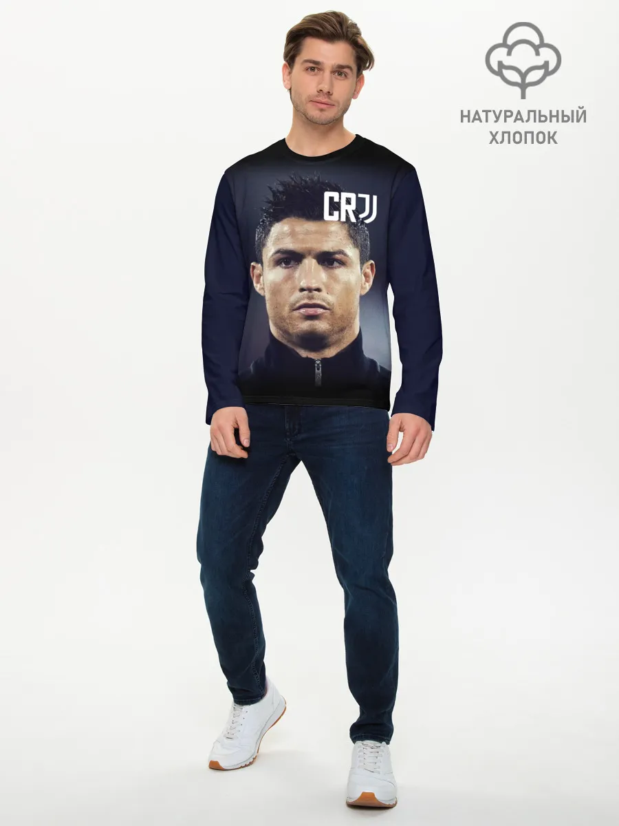Мужской лонгслив базовый / RONALDO JUVE SPORT