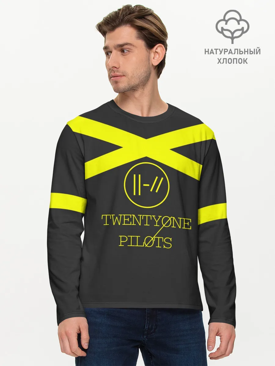 Мужской лонгслив базовый / Twenty One Pilots