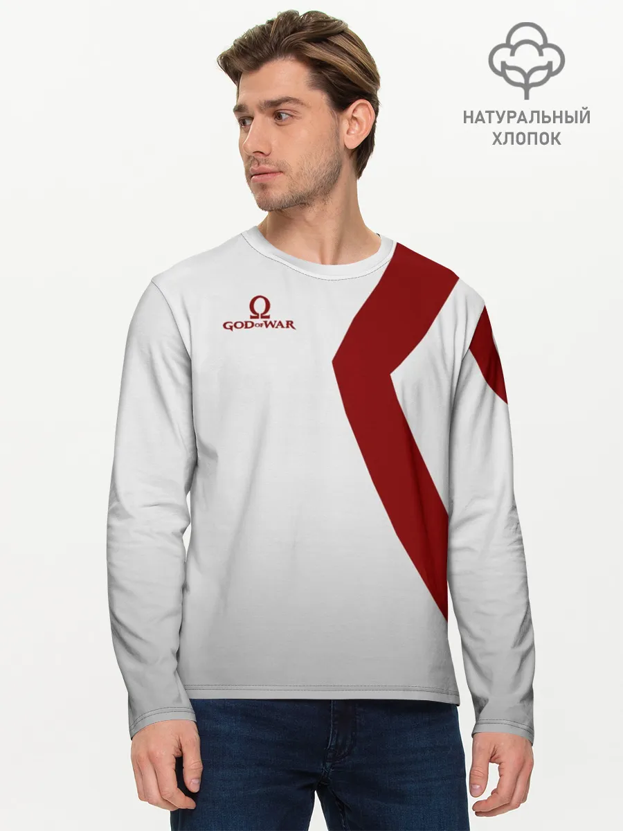 Мужской лонгслив базовый / GOD of WAR Татуировки Кратоса
