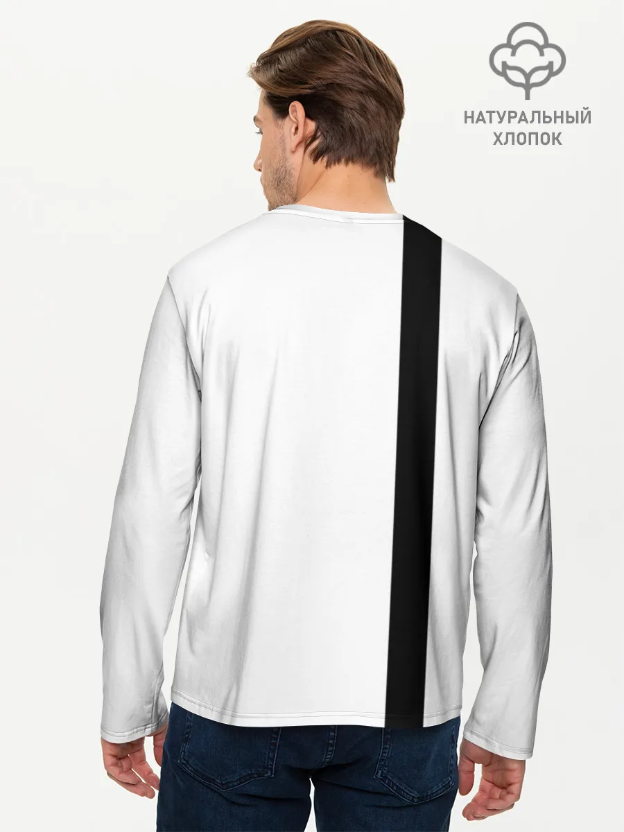 Мужской лонгслив базовый / NASA