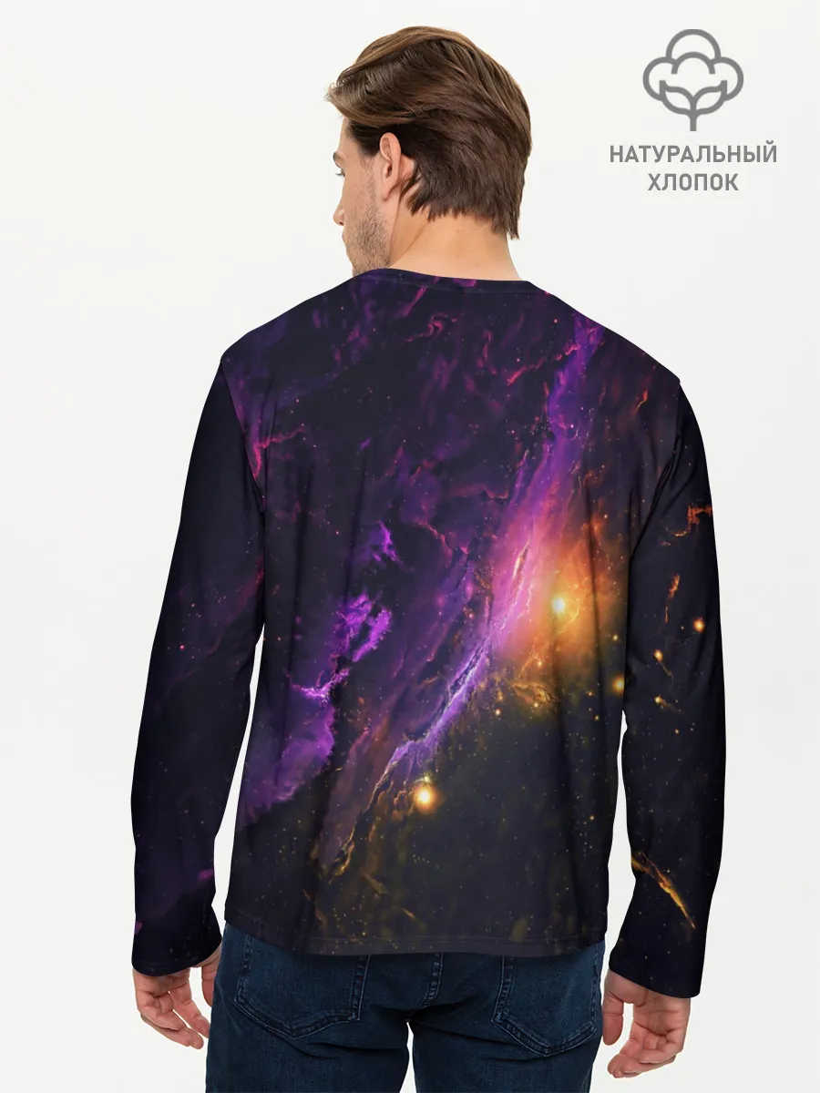 Мужской лонгслив базовый / MARSHMELLO