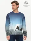 Мужской лонгслив базовый / Marshmello