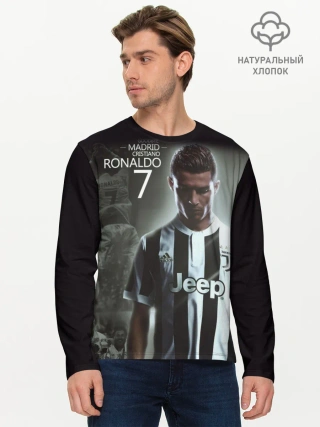 Мужской лонгслив базовый / RONALDO JUVE SPORT
