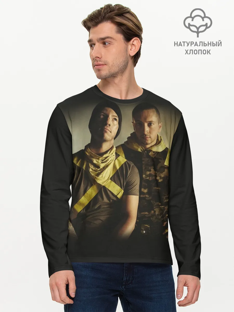 Мужской лонгслив базовый / TWENTY ONE PILOTS / TOP