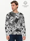 Мужской лонгслив базовый / Marshmello