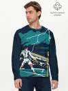 Мужской лонгслив базовый / RONALDO JUVE SPORT | РОНАЛДУ