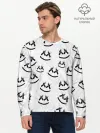Мужской лонгслив базовый / MARSHMELLO PATTERN